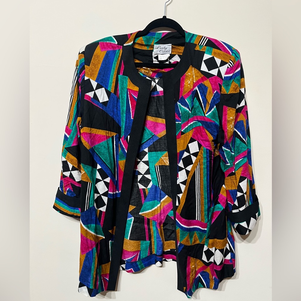 Multicolored vintage jacket